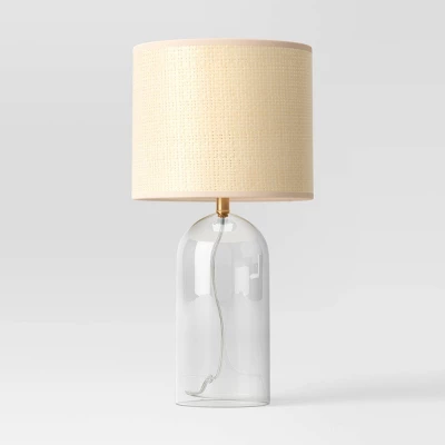 Glass Table Lamp with Open Base and Natural Shade - Threshold™ Glass Table Lamp With Open Base And Natural Shade - Threshold™ -Threshold Home Furniture Store GUEST 912c3b85 316f 4423 974f 80d7b94d8ea2
