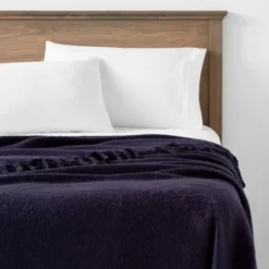 Faux Mohair Bed Throw - Thresholdâ˘