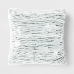 Tipped Snow Leopard Faux Fur Square Throw Pillow - Threshold™ -Threshold Home Furniture Store GUEST 94c4b8e7 6fad 41e3 bb20 ca6c544caa40