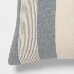 Oversized Oblong Woven Stripe Throw Pillow Gray - Threshold™ -Threshold Home Furniture Store GUEST 94e0c952 f10d 405d 8d25 ba1fc6deffaa