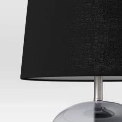 Smoked Glass Table Lamp Black (Includes LED Light Bulb) - Threshold™ 4 Smoked Glass Table Lamp Black (Includes LED Light Bulb) - Threshold™ -Threshold Home Furniture Store GUEST 98601f77 85c9 4f8f 8da7 81ac1ada24e3