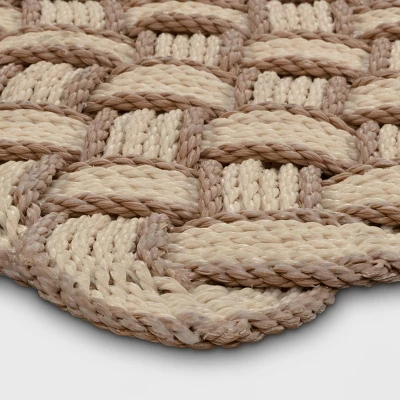1'6"x2'6" Lovers Knot Coir Doormat Cream/Brown - Threshold™ 1'6"x2'6" Lovers Knot Coir Doormat Cream/Brown - Threshold™ -Threshold Home Furniture Store GUEST 98a8230d 92be 4796 b2ee ed1b6f984e7c