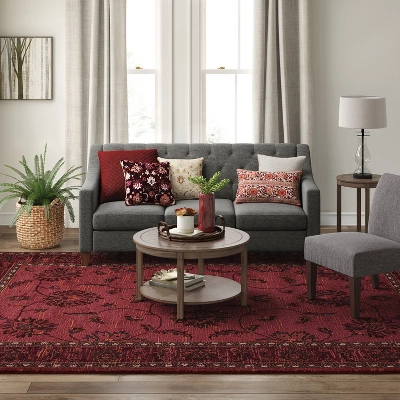 9'X12' Medallion Woven Area Rugs Red - Threshold™ 9'X12' Medallion Woven Area Rugs Red - Threshold™ -Threshold Home Furniture Store GUEST 9bbf7397 0b08 4161 b62f 0341aed86811