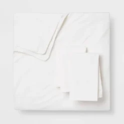 Washed Cotton Sateen Duvet & Sham Set - Threshold™ -Threshold Home Furniture Store GUEST 9becce31 1a07 4c85 a879 10b2362bee28