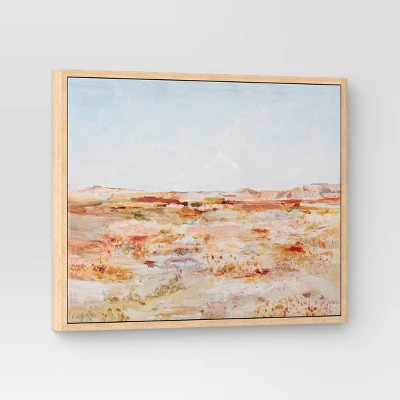 16" x 20" Warm Colors Landscape Framed Canvas Natural - Threshold™ 16" X 20" Warm Colors Landscape Framed Canvas Natural - Threshold™ -Threshold Home Furniture Store GUEST 9d4880be 8028 4980 89f1 3561c18de8b8