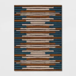 Striped Area Rug Turquoise/Yellow - Threshold™ -Threshold Home Furniture Store GUEST 9da81119 9ad2 4560 b0e1 0000b20b1a56