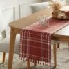 14"x72" Table Runner Rust Plaid - Threshold™ -Threshold Home Furniture Store GUEST a01949f6 e967 46cb ad79 e2e8efa6ccc4