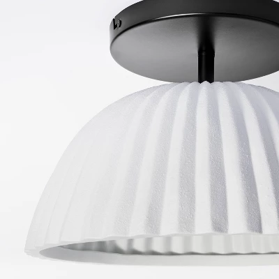 Scalloped Semi-Flush Mount Ceiling Light - Threshold™ designed with Studio McGee Scalloped Semi-Flush Mount Ceiling Light - Threshold™ Designed With Studio McGee -Threshold Home Furniture Store GUEST a2f6c445 d12d 433d 863f a723149ed3de