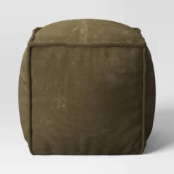 Costa Cotton Velvet Pouf With Removable Fill Olive Green - Threshold™ 3 Costa Cotton Velvet Pouf With Removable Fill Olive Green - Threshold™ -Threshold Home Furniture Store GUEST a31a423e 6e42 4ab7 9e13 1245bf20eeb3