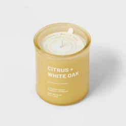 Wellness Jar Citrus And White Oak Candle Yellow - Threshold™ -Threshold Home Furniture Store GUEST a6d01418 d667 452c b0fa c58456022dcf