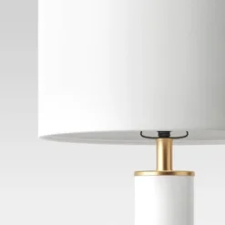 Large Assembled Tapered Glass Table Lamp (Includes LED Light Bulb) White - Threshold™ -Threshold Home Furniture Store GUEST a75352bf e6e4 4b62 bf69 408a95dcb73d