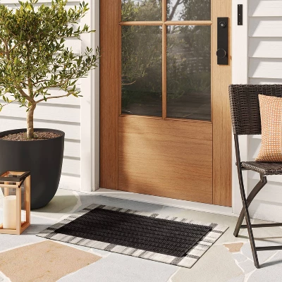 1'6"x2'6" Rubber Bristle Boot Scrapping Doormat - Threshold™ 1'6"x2'6" Rubber Bristle Boot Scrapping Doormat - Threshold™ -Threshold Home Furniture Store GUEST a8a7675d 12c2 474b b12f c2a43abd76c4