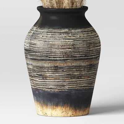 Grass Arrangement in Ceramic Pot Black - Threshold™ Grass Arrangement In Ceramic Pot Black - Threshold™ -Threshold Home Furniture Store GUEST a8b7bc55 e7f2 41c9 ad42 4006f370c4b4
