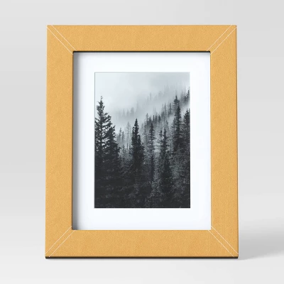 7" x 9" Matted to 5" x 7" Faux Leather Table Frame Light Brown - Threshold™ 7" X 9" Matted To 5" X 7" Faux Leather Table Frame Light Brown - Threshold™ -Threshold Home Furniture Store GUEST ac02b7ea 48c0 439b 84d9 efa305a6dd20