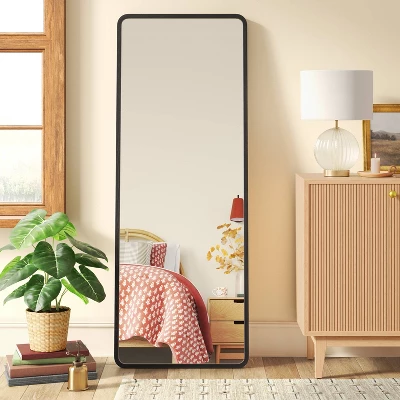 22" x 60" Rounded Corner Wood Leaner Mirror - Threshold™ 22" X 60" Rounded Corner Wood Leaner Mirror - Threshold™ -Threshold Home Furniture Store GUEST ad4bcdf9 1476 4cc0 88d4 0595c46a8550