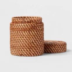 Rattan Canister Light Brown - Threshold™ -Threshold Home Furniture Store GUEST addc2c10 bdd6 4793 bccd 2c2bf6b92e65