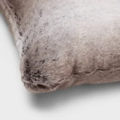 Neutral Faux Fur Throw Pillow - Threshold™ -Threshold Home Furniture Store GUEST ae9f9390 4754 4bbf ac71 97795f1276f8