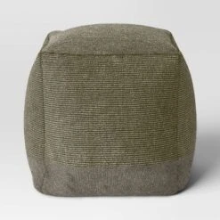 Hazel Stone Washed Canvas Pouf With Removable Fill Olive Green - Threshold™ 3 Hazel Stone Washed Canvas Pouf With Removable Fill Olive Green - Threshold™ -Threshold Home Furniture Store GUEST aef5bd2b a3d7 40cf b1c3 992aa0672e56