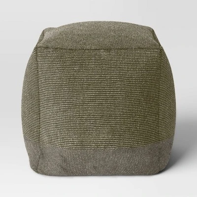 Hazel Stone Washed Canvas Pouf with Removable Fill Olive Green - Threshold™ Hazel Stone Washed Canvas Pouf With Removable Fill Olive Green - Threshold™ -Threshold Home Furniture Store GUEST aef5bd2b a3d7 40cf b1c3 992aa0672e56