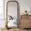 30" X 70" Oversize Leaner French Country Wood Mirror Natural - Threshold™ -Threshold Home Furniture Store GUEST b0775dda a4ab 4c21 9c2e 75de44fc7b68