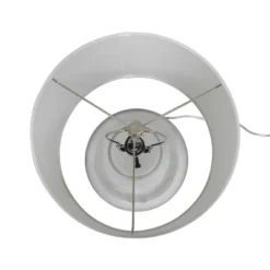 Glass Mixed Material Table Lamp Gray (Includes LED Light Bulb) - Threshold™ -Threshold Home Furniture Store GUEST b335bf7d c2ba 4e08 a9b5 20fb95461d8c