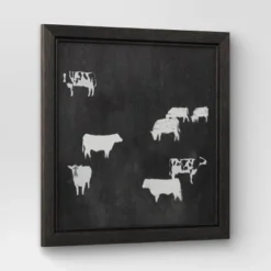(Set Of 2) 12" X 12" Cow Collection II Framed Wall Canvases - Threshold™ -Threshold Home Furniture Store GUEST b344498b 2140 4a52 b3be 29b42cd41f2d