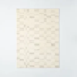 Irregular Checkerboard Tufted Rug Cream - Threshold™ Designed With Studio McGee 5 Irregular Checkerboard Tufted Rug Cream - Threshold™ Designed With Studio McGee -Threshold Home Furniture Store GUEST b8cc5660 37ab 492b a317 82a9c1af99a8