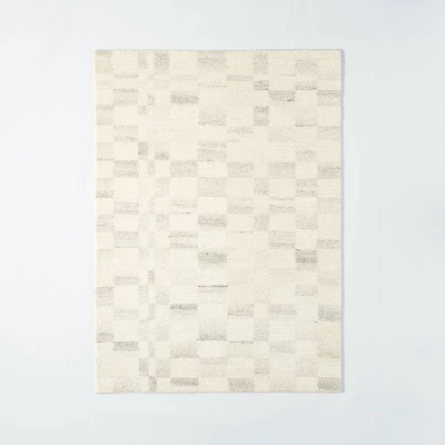 Irregular Checkerboard Tufted Rug Cream - Threshold™ designed with Studio McGee Irregular Checkerboard Tufted Rug Cream - Threshold™ Designed With Studio McGee -Threshold Home Furniture Store GUEST b8cc5660 37ab 492b a317 82a9c1af99a8