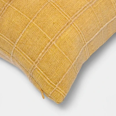 Woven Washed Windowpane Throw Pillow - Threshold™ Woven Washed Windowpane Throw Pillow - Threshold™ -Threshold Home Furniture Store GUEST b96a51e5 3eb9 4ba4 a95a c241eee0f630