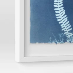 (Set Of 2) 16" X 20" Float Mount Plant Print Framed Wall Poster Set White - Threshold™ -Threshold Home Furniture Store GUEST bb8adcad a5ed 4a87 97ad 733d702ca873