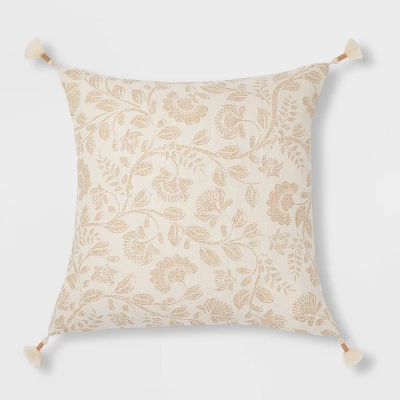 Jacobean Square Throw Pillow - Threshold™ Jacobean Square Throw Pillow - Threshold™ -Threshold Home Furniture Store GUEST bcd4d061 ca23 4438 9d57 0632e6f84eb6