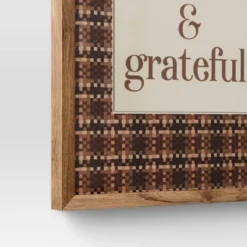 16" X 20" Thankful & Grateful Framed Under Plexi - Threshold™ -Threshold Home Furniture Store GUEST bd2cf633 6979 44fc a0d1 f0c03a232a9b