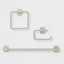 3pc Modern Bath Hardware Set - Threshold™ -Threshold Home Furniture Store GUEST bd4035e8 0cd5 43ff 963d ceffa951d417