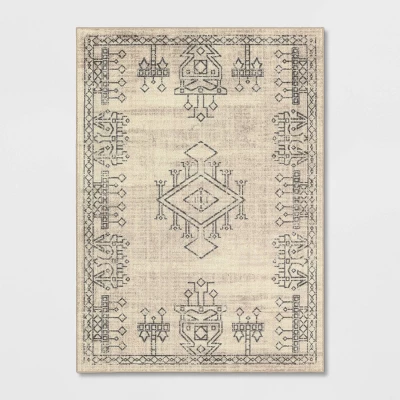 Hancock Distressed Center Motif Rug Beige - Threshold™ Hancock Distressed Center Motif Rug Beige - Threshold™ -Threshold Home Furniture Store GUEST be876dc4 ac47 4320 bfe0 7a03c9caedf2