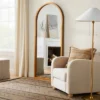 32" X 72" Wooden Arch Mirror Brown - Threshold™ Designed With Studio McGee -Threshold Home Furniture Store GUEST c03ca1e5 99ff 4bad a85c 204e39313edb
