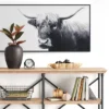 47" X 24" Highland Cow Framed Canvas - Threshold™ -Threshold Home Furniture Store GUEST c05618ba a929 49e1 8638 f2e7e30397ac