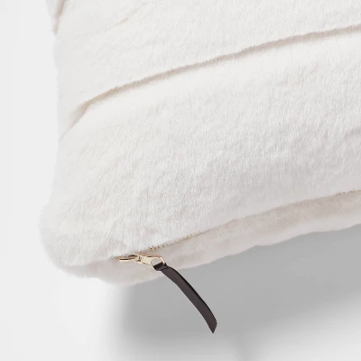 Oversized Oblong Faux Fur Channeled Decorative Throw Pillow - Threshold™ Oversized Oblong Faux Fur Channeled Decorative Throw Pillow - Threshold™ -Threshold Home Furniture Store GUEST c0b322ed 962c 4892 ab0b d73f84000f58