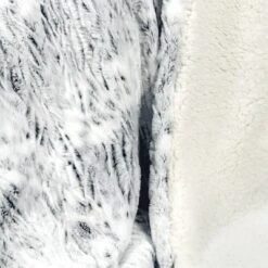 Tipped Snow Leopard Faux Fur Reversible Throw Blanket - Threshold™ -Threshold Home Furniture Store GUEST c5d0741c fee3 4eca aa69 0a3cd0783aba