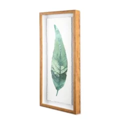 (Set Of 3) 28"x12" Framed Leaves Decorative Wall Art White - Threshold™ -Threshold Home Furniture Store GUEST c5e9b8e6 0d03 4546 a2ff 5780b3b021fd