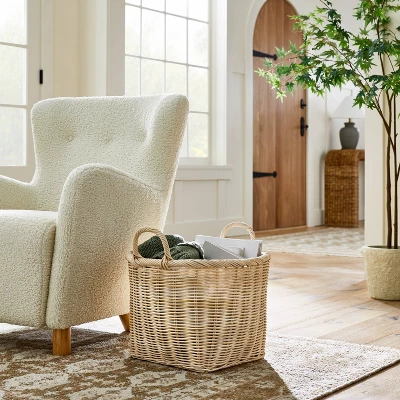 Medium Rattan Basket with Handles - Threshold™ designed with Studio McGee Medium Rattan Basket With Handles - Threshold™ Designed With Studio McGee -Threshold Home Furniture Store GUEST c5fef7a4 3178 479d 82b9 74979c8ac48a