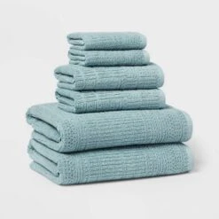 6pc Modern Bath Towels And Washcloths Set - Threshold™ -Threshold Home Furniture Store GUEST c6773a33 a6b5 419c ada6 4a4c27ffd52b