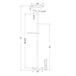Torchiere Floor Lamp With Glass Shade - Threshold™ -Threshold Home Furniture Store GUEST c7fec30d 8931 49bc 9a02 88a2579d0c38