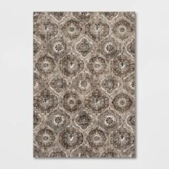 Bailey Companion Tile Print Accent Rug Tan - Threshold™ -Threshold Home Furniture Store GUEST c86a9554 2700 48a9 8622 373c214e30ab