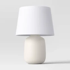 Linen Drum Lamp Shade White - Threshold -Threshold Home Furniture Store GUEST ca90e250 c7da 4465 b291 d7b11eefd2b6
