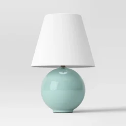 Round Table Lamp With Tapered Shade Blue - Threshold™ 5 Round Table Lamp With Tapered Shade Blue - Threshold™ -Threshold Home Furniture Store GUEST cbb4e421 ccb3 43d8 b7a9 570056592c90