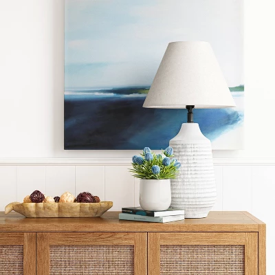 Large Textured Ceramic Lamp Base White - Threshold™ Large Textured Ceramic Lamp Base White - Threshold™ -Threshold Home Furniture Store GUEST cc381670 91ce 411e b895 5d9c8ebcfec3