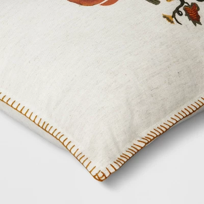 Printed Pumpkin with Blanket Stitch Edge Lumbar Throw Pillow Light Beige - Threshold™ Printed Pumpkin With Blanket Stitch Edge Lumbar Throw Pillow Light Beige - Threshold™ -Threshold Home Furniture Store GUEST cc84b988 a7c0 4fbc 825d 169d9aed3cf7