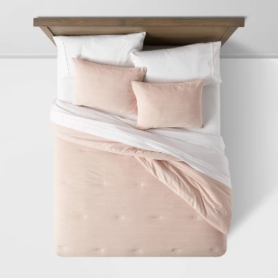 Simple Woven Stripe Comforter & Sham Set - Threshold™ Simple Woven Stripe Comforter & Sham Set - Threshold™ -Threshold Home Furniture Store GUEST cea462ad e44c 4adc 8851 f5e05a65a7e6