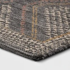 2'3"x3'9" Washable Tapestry Accent Rug Gray - Threshold™ -Threshold Home Furniture Store GUEST d24eb0e3 eb66 4a17 b8f9 3b2e373fe117