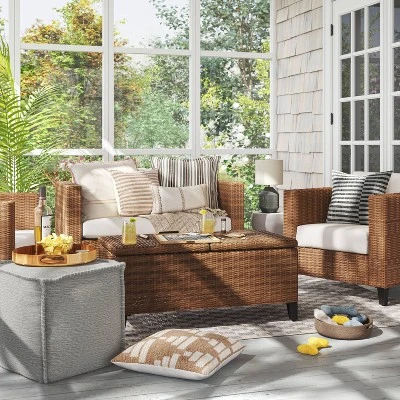 Minimal Stripe Outdoor Throw Pillow - Threshold™ Minimal Stripe Outdoor Throw Pillow - Threshold™ -Threshold Home Furniture Store GUEST d2a78f1f 3b45 4e46 ab05 972e63409c98